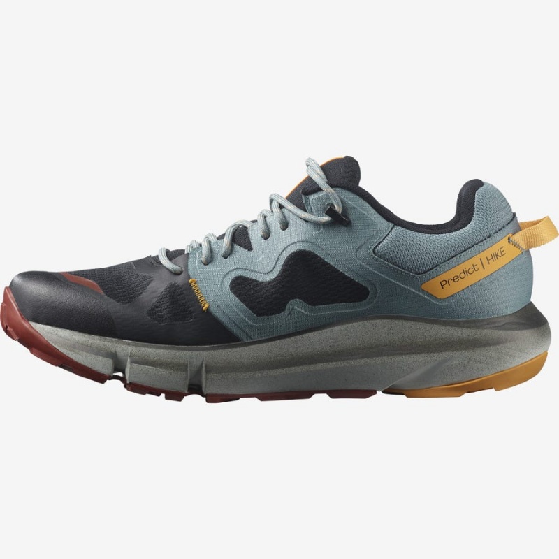 Zapatillas de Senderismo Salomon PREDICT HIKE GORE-TEX Hombre Negras Naranjas | EC2075KOR