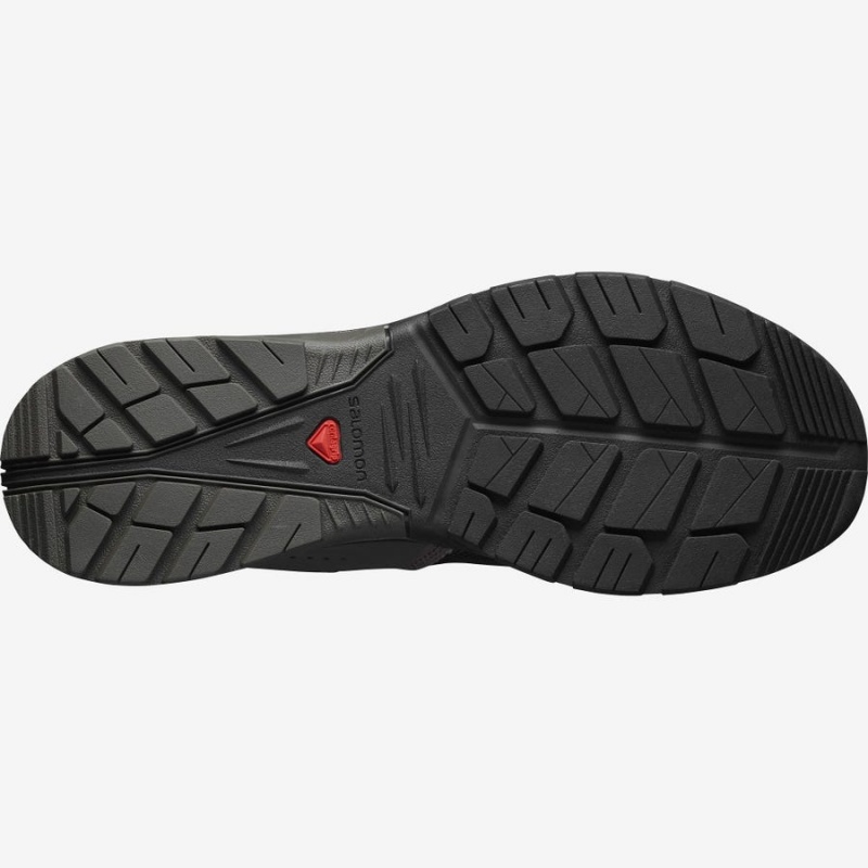 Zapatillas de Senderismo Salomon TECH AMPHIB 4 Hombre Negras Gris | EC2000FDN