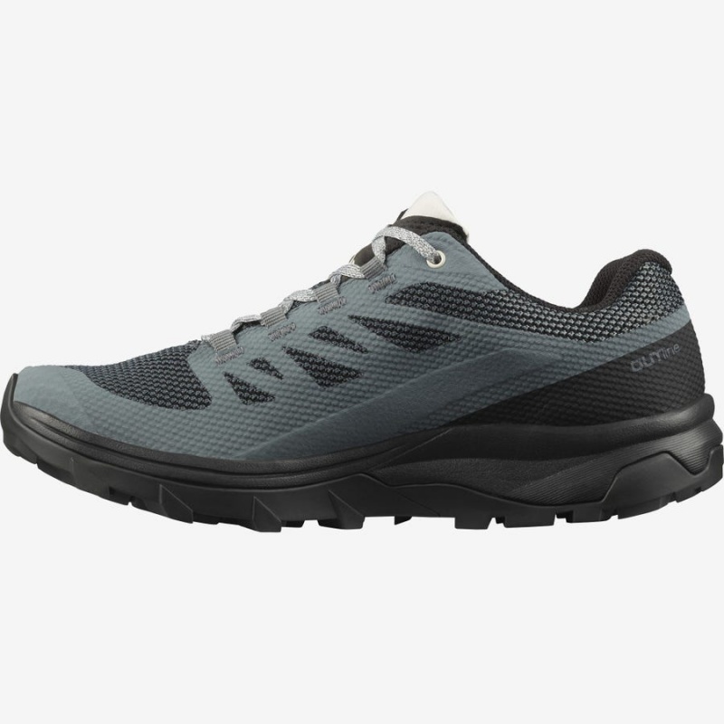 Zapatillas de Senderismo Salomon WoOUTLINE GORE-TEX Mujer Gris | EC2828KOR