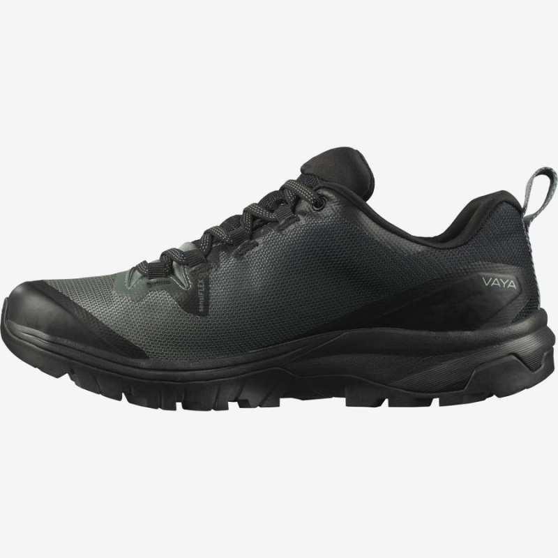 Zapatillas de Senderismo Salomon WoVAYA GORE-TEX Mujer Negras Verde Oliva | EC2783NWY