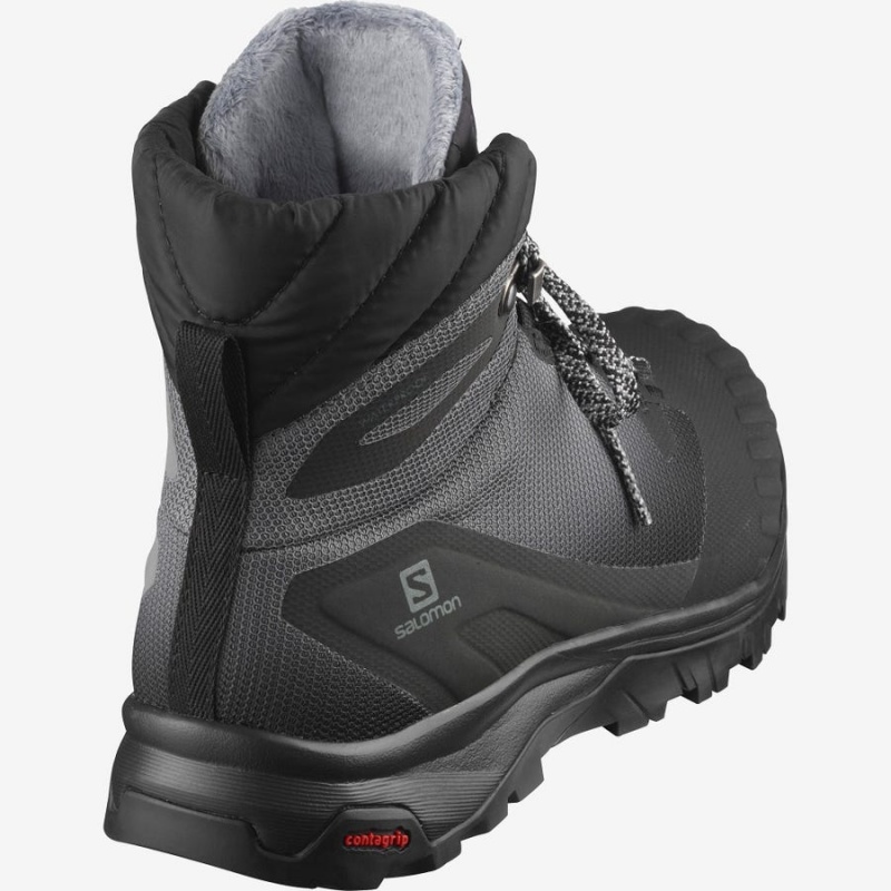 Zapatillas de Senderismo Salomon WoVAYA BLAZE THINSULATE™ CLIMASALOMON™ WATERPROOF Mujer Negras | EC2819PJJ