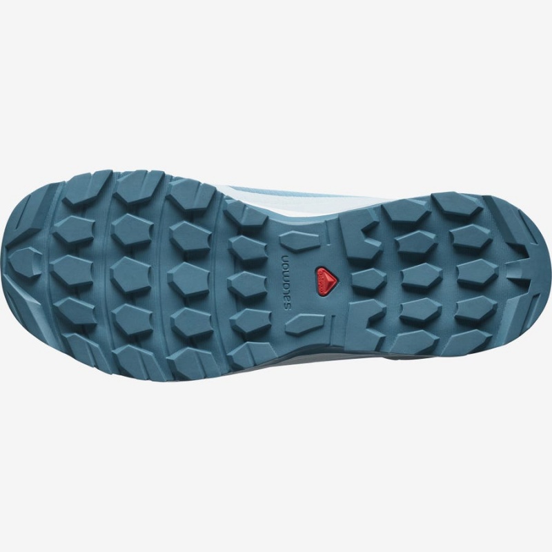 Zapatillas de Senderismo Salomon WoVAYA BLAZE THINSULATE™ CLIMASALOMON™ WATERPROOF Mujer Azules | EC2820AHK