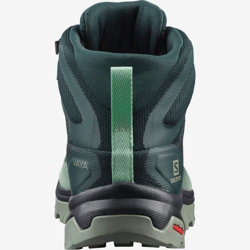 Zapatillas de Senderismo Salomon WoVAYA MID GORE-TEX Mujer Verde | EC2822SGL