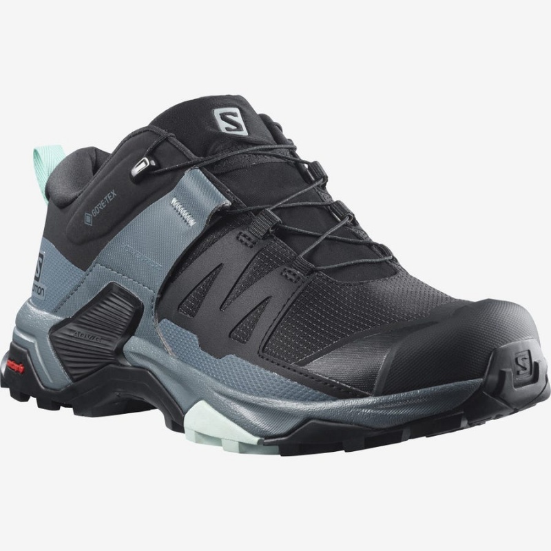 Zapatillas de Senderismo Salomon WoX ULTRA 4 GORE-TEX Mujer Negras | EC2801KOR