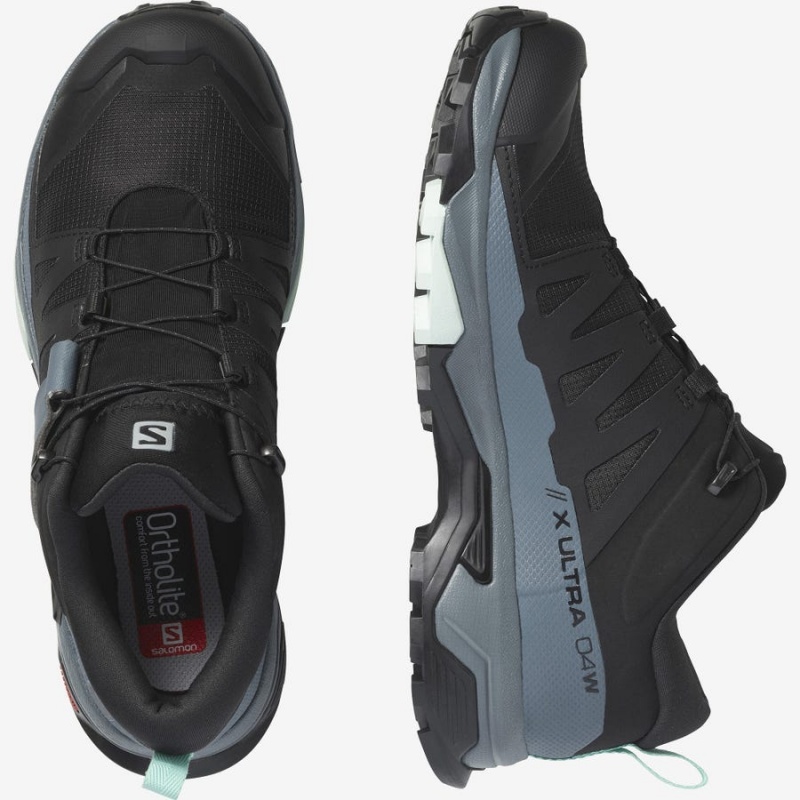 Zapatillas de Senderismo Salomon WoX ULTRA 4 GORE-TEX Mujer Negras | EC2801KOR