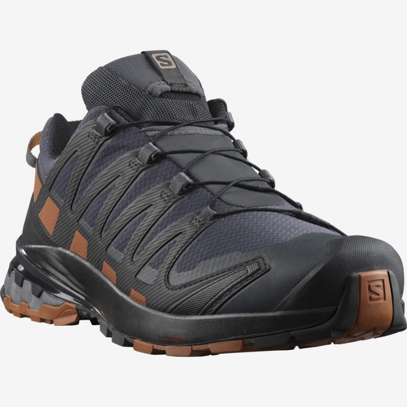 Zapatillas de Senderismo Salomon XA PRO 3D v8 GORE-TEX Hombre Gris | EC2038MQZ