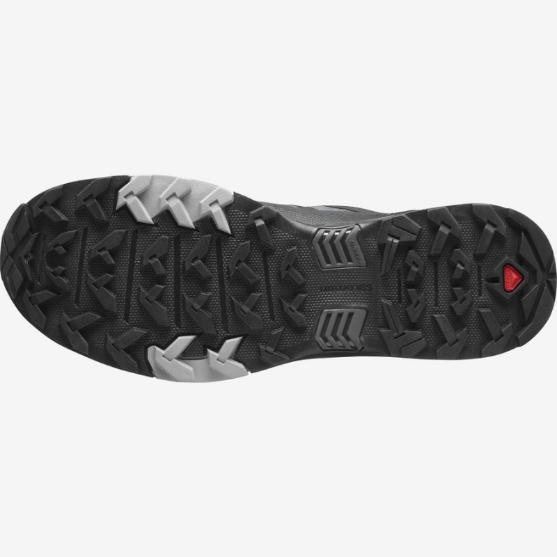 Zapatillas de Senderismo Salomon X ULTRA 4 GORE-TEX Hombre Gris Negras | EC2034CTV