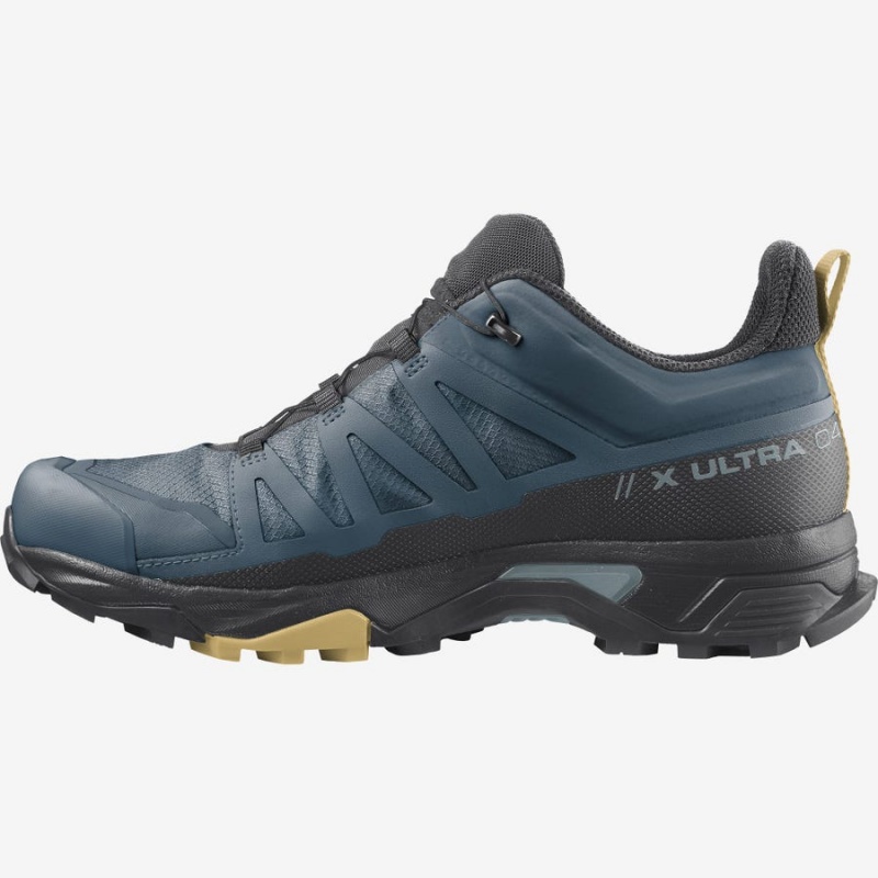 Zapatillas de Senderismo Salomon X ULTRA 4 GORE-TEX Hombre Azules | EC2037NWY