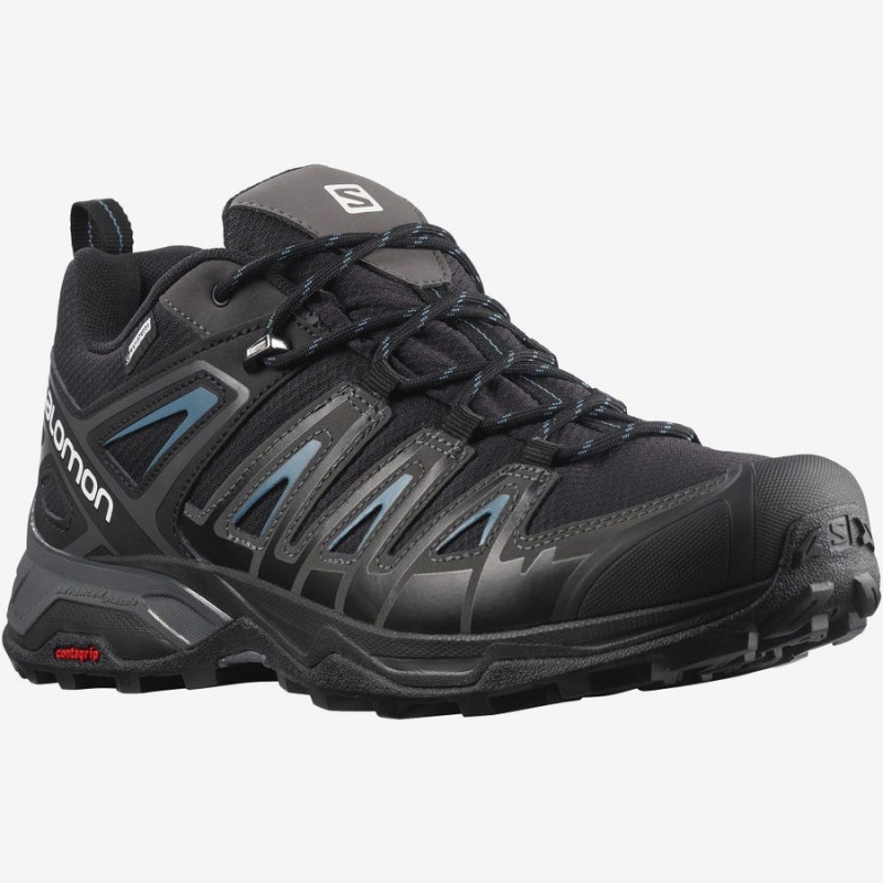 Zapatillas de Senderismo Salomon X ULTRA PIONEER CLIMASALOMON™ WATERPROOF Hombre Negras | EC2069SGL