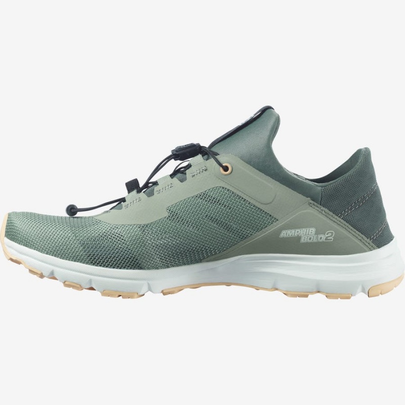 Zapatos de Agua Salomon AMPHIB BOLD 2 Mujer Verde Oliva | EC3007HAP