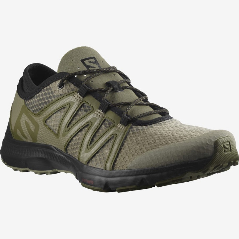 Zapatos de Agua Salomon CROSSAMPHIBIAN SWIFT 2 Hombre Verde Oliva | EC2236AHK