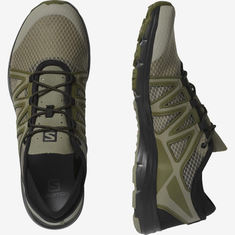 Zapatos de Agua Salomon CROSSAMPHIBIAN SWIFT 2 Hombre Verde Oliva | EC2236AHK